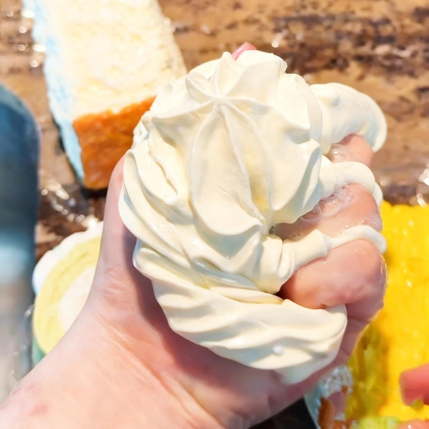 🍦The Original Cream Splat! - Premium Slow-Rising Stress Relief Squishy Toy