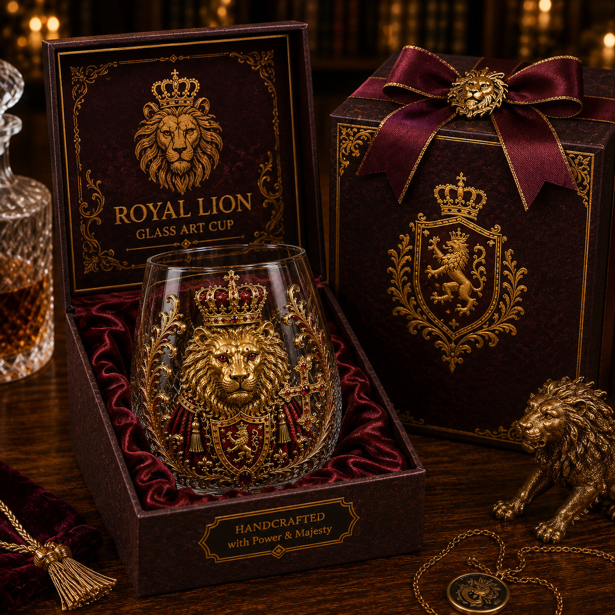 A Lion Worth Displaying.