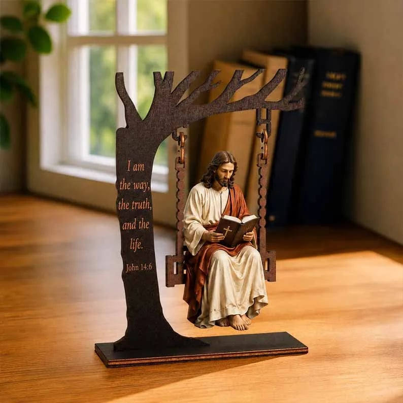āļøšChristian Jesus Swing Ornament