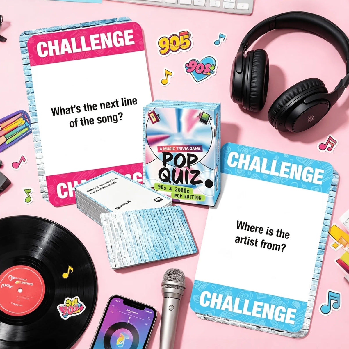 Lyrics Pop Quiz Pop Quiz 90s & 2000s Edition Music Trivia Game