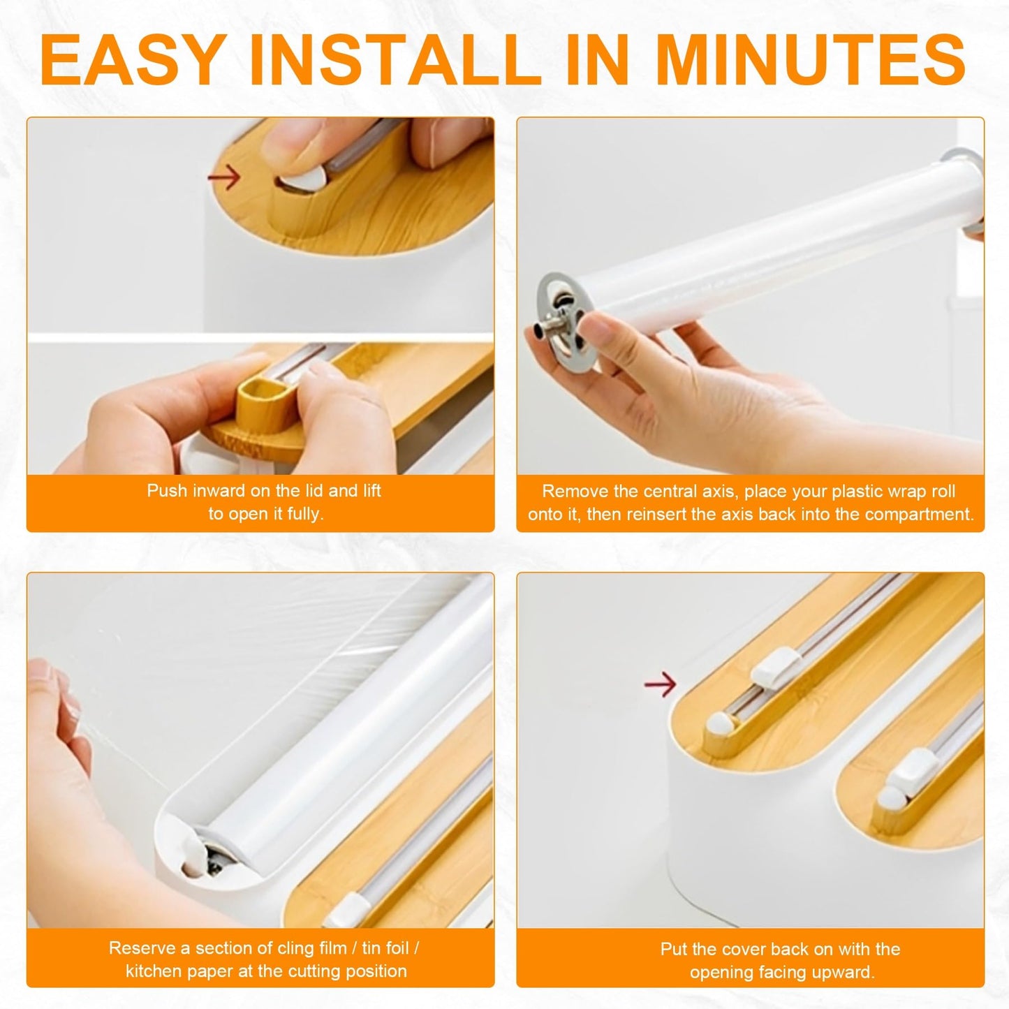 Kitchen Wrap Dispenser