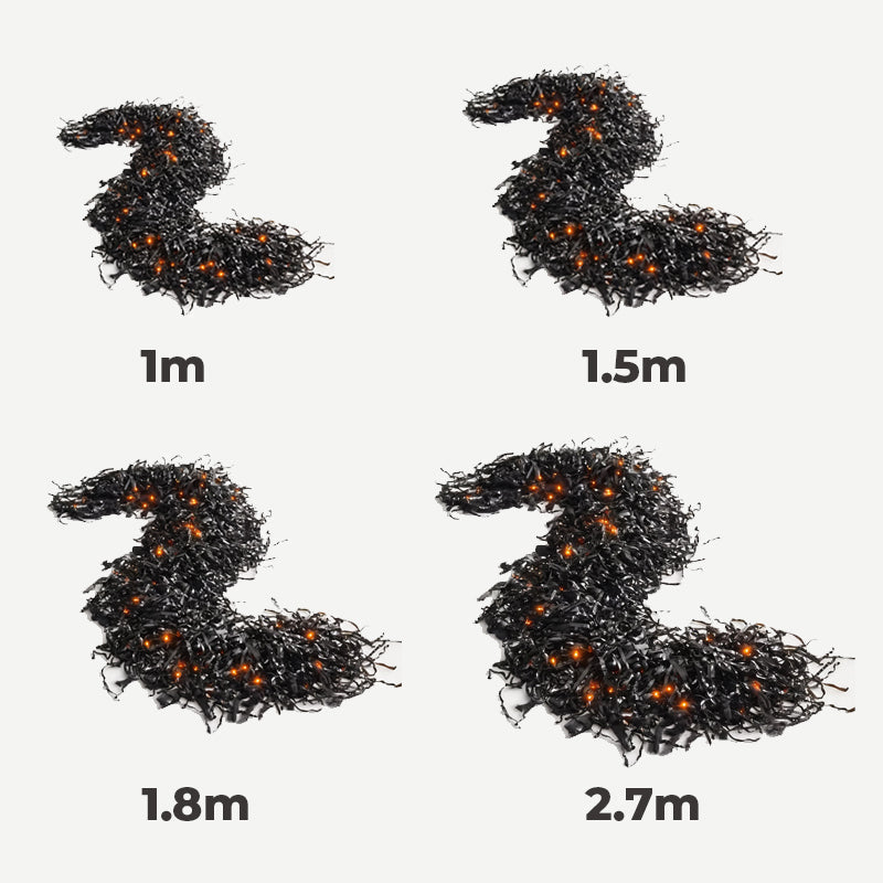 ๐ Spooky Chic: Halloween Fireplace Decor Set ๐ป