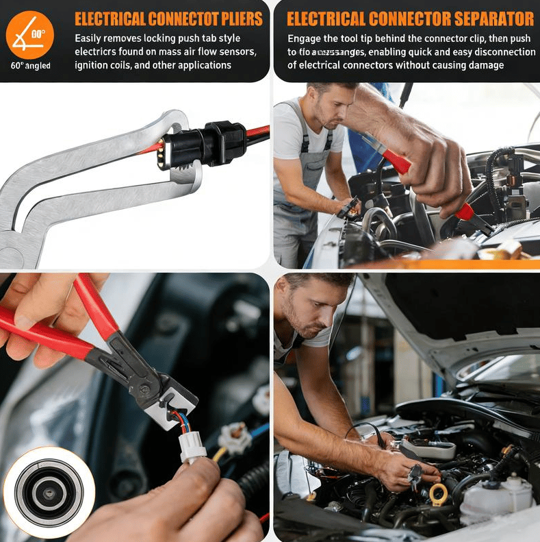 🔥🔥LAST DAY SALE 40% OFF-🛠️Automotive Electrical Disconnect Pliers Kit