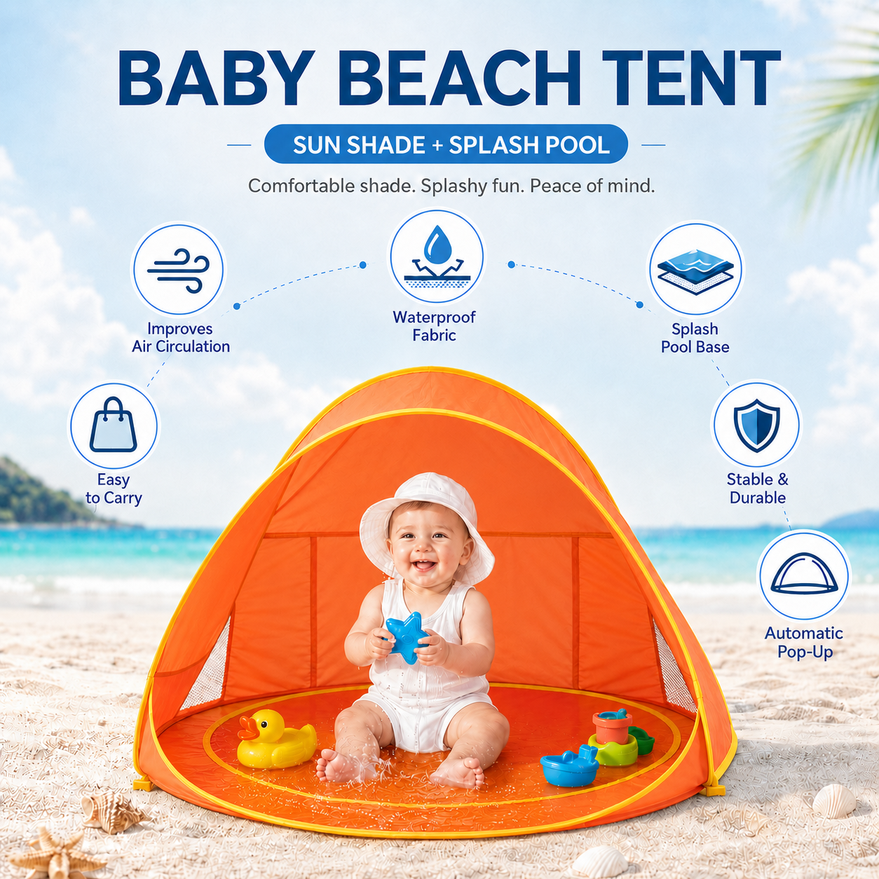 Baby Beach Tent
