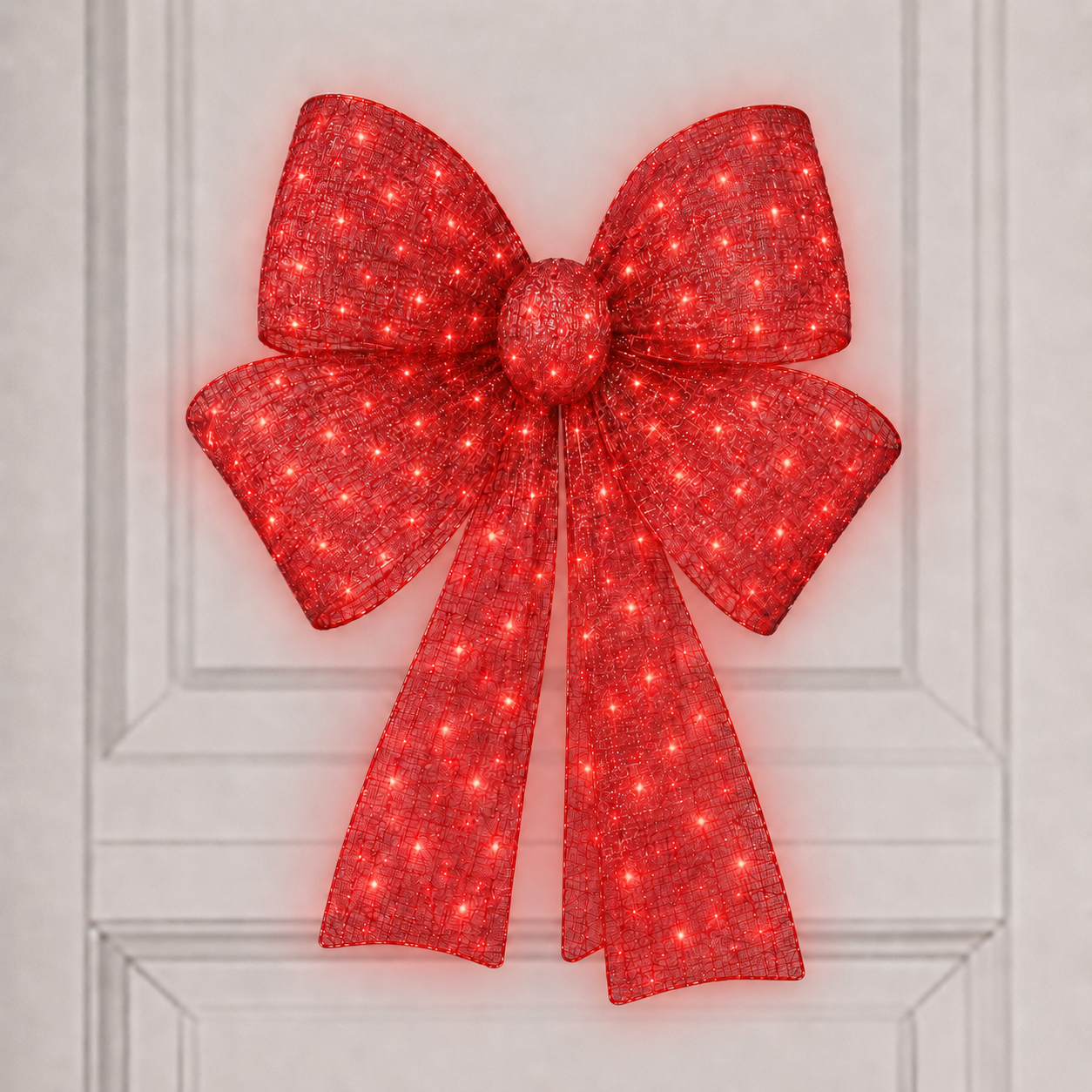 ๐ฅ๐ 48-Inch Lighted Christmas Bow ๐
