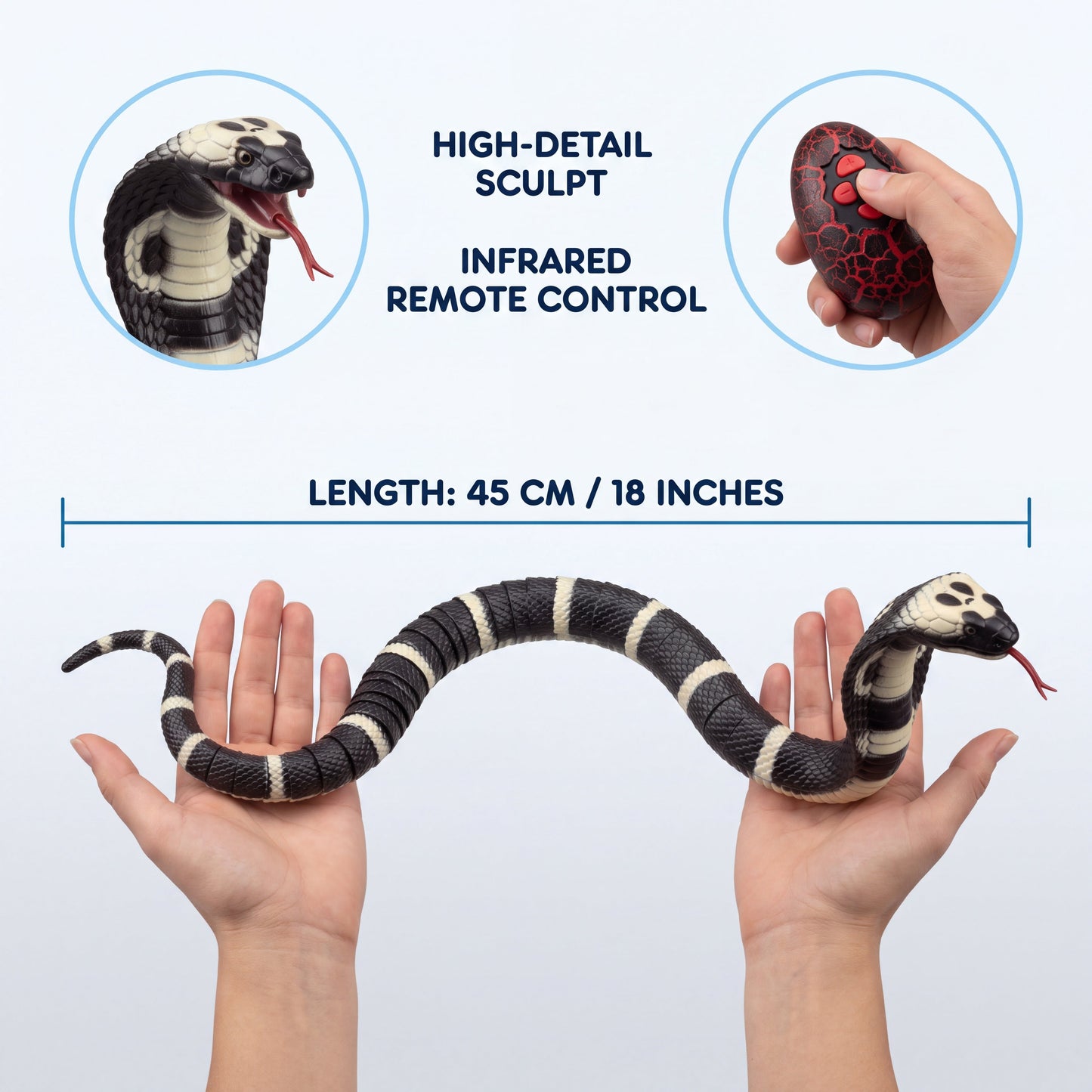 🐍 CobraCreep™ Realistic RC Snake – The Prank Everyone Falls For