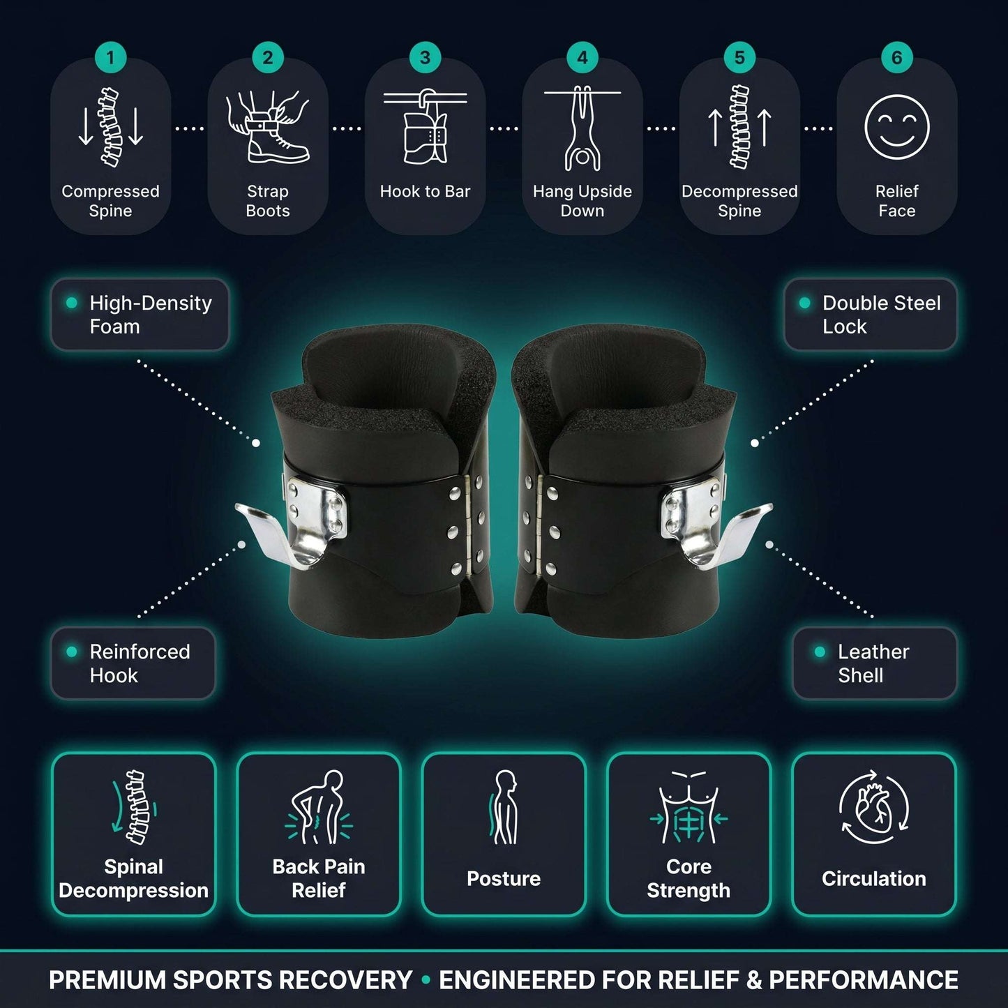 GravityBoots™ Spinal Decompression