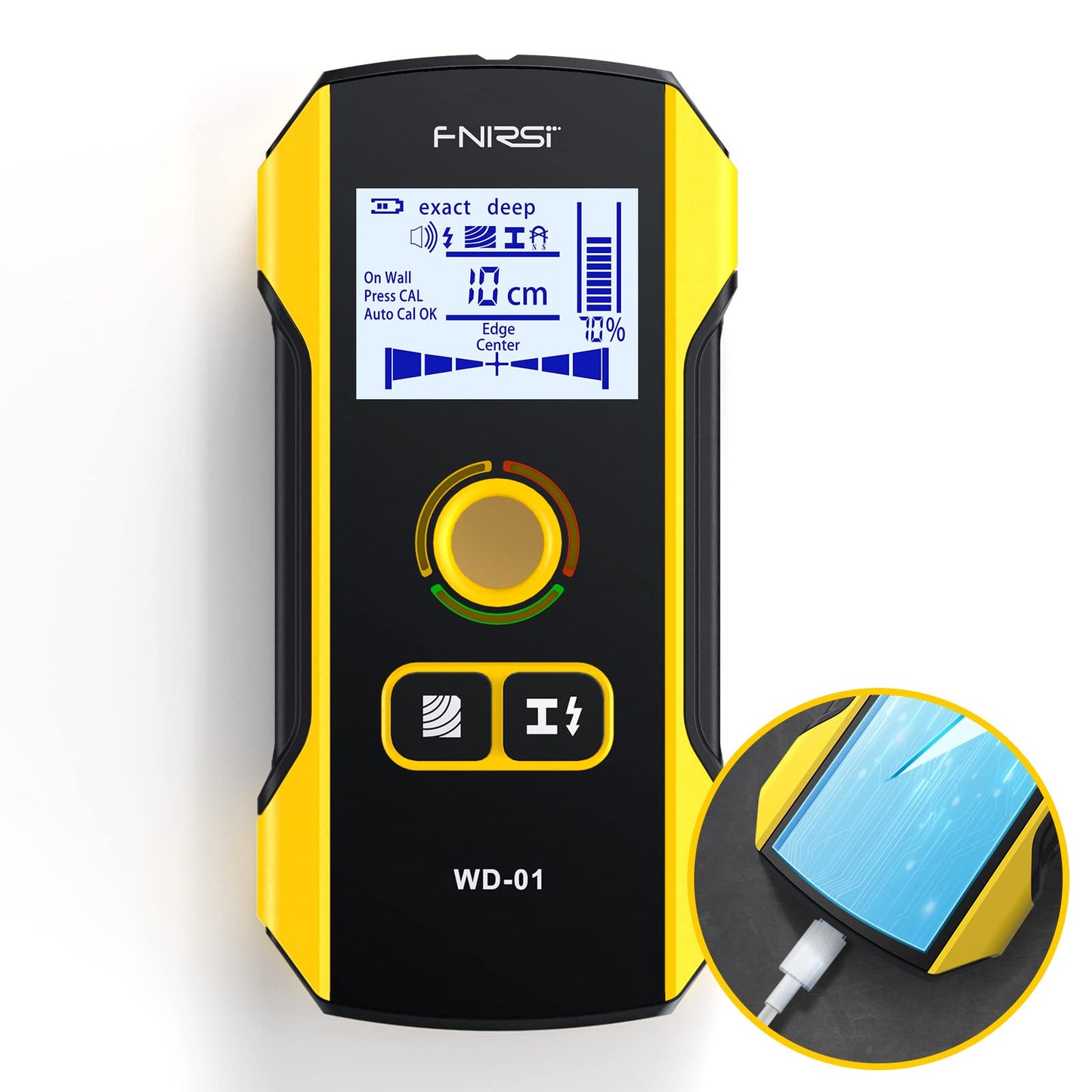 6-in-1 Electronic Wall Scanner & Stud Finder