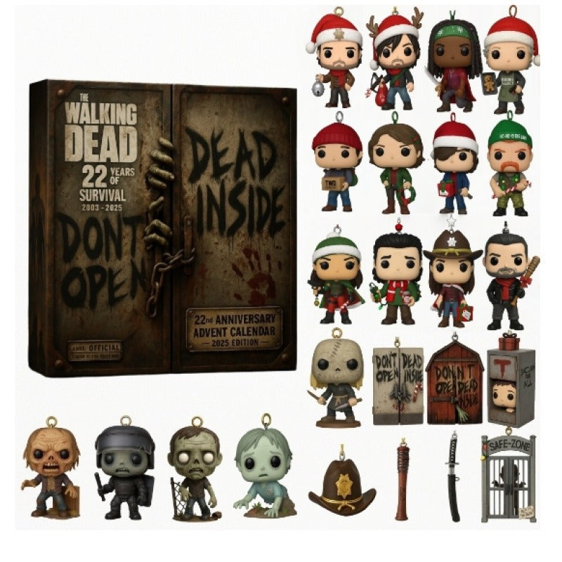 🔥Christmas Sale🎁The Walking Dead 22 Years of Survival Advent Calendar