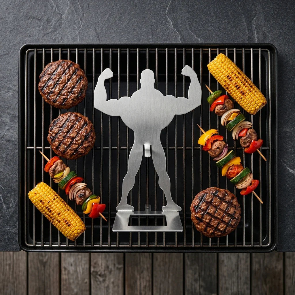 🍖 Funny Sausage Holder for BBQ & Camping
