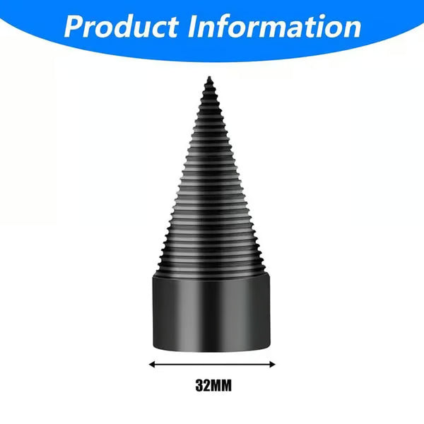 WOOD LOG SPLITTER FIREWOOD DRILL BIT