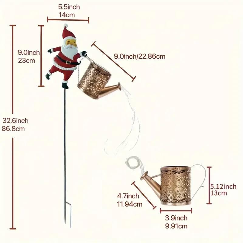 🔥Christmas Sale🎁Christmas Solar Kettle Lights Garden Lawn Decorative Lights