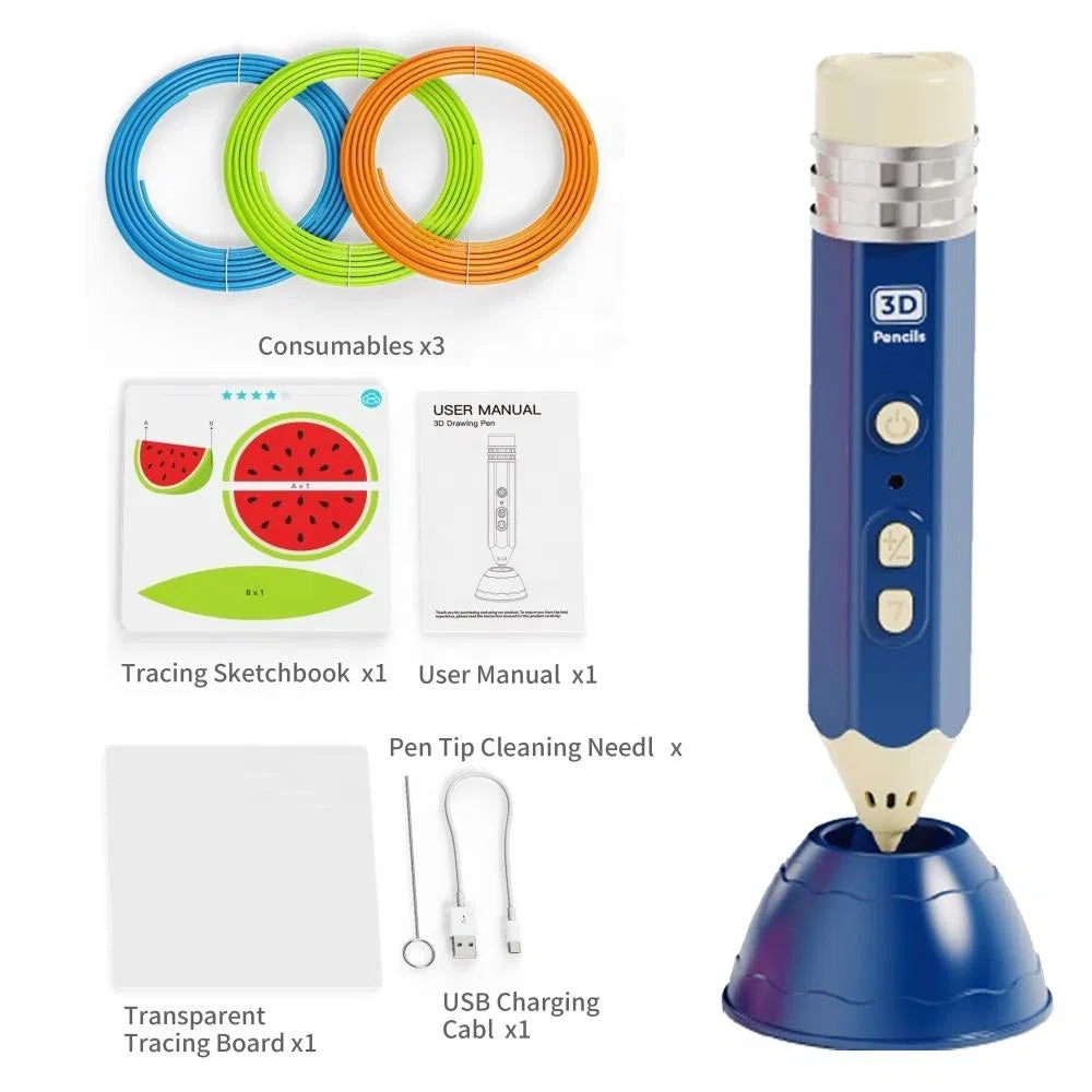 šļøHot Sale- Educational Toys Rocket Low-Temperature 3D Printing Pencil