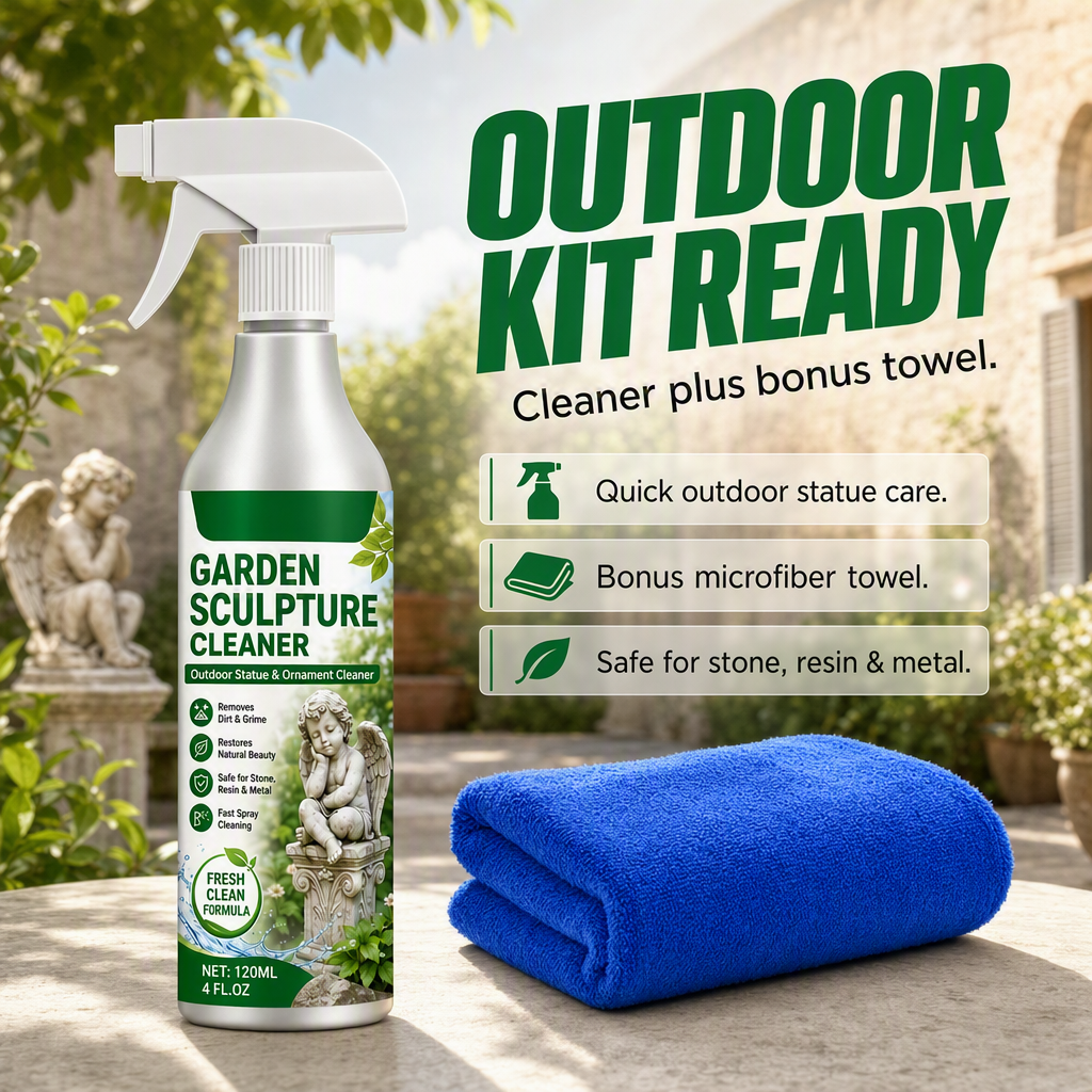 Powerful Garden Sculpture Cleaner Spray