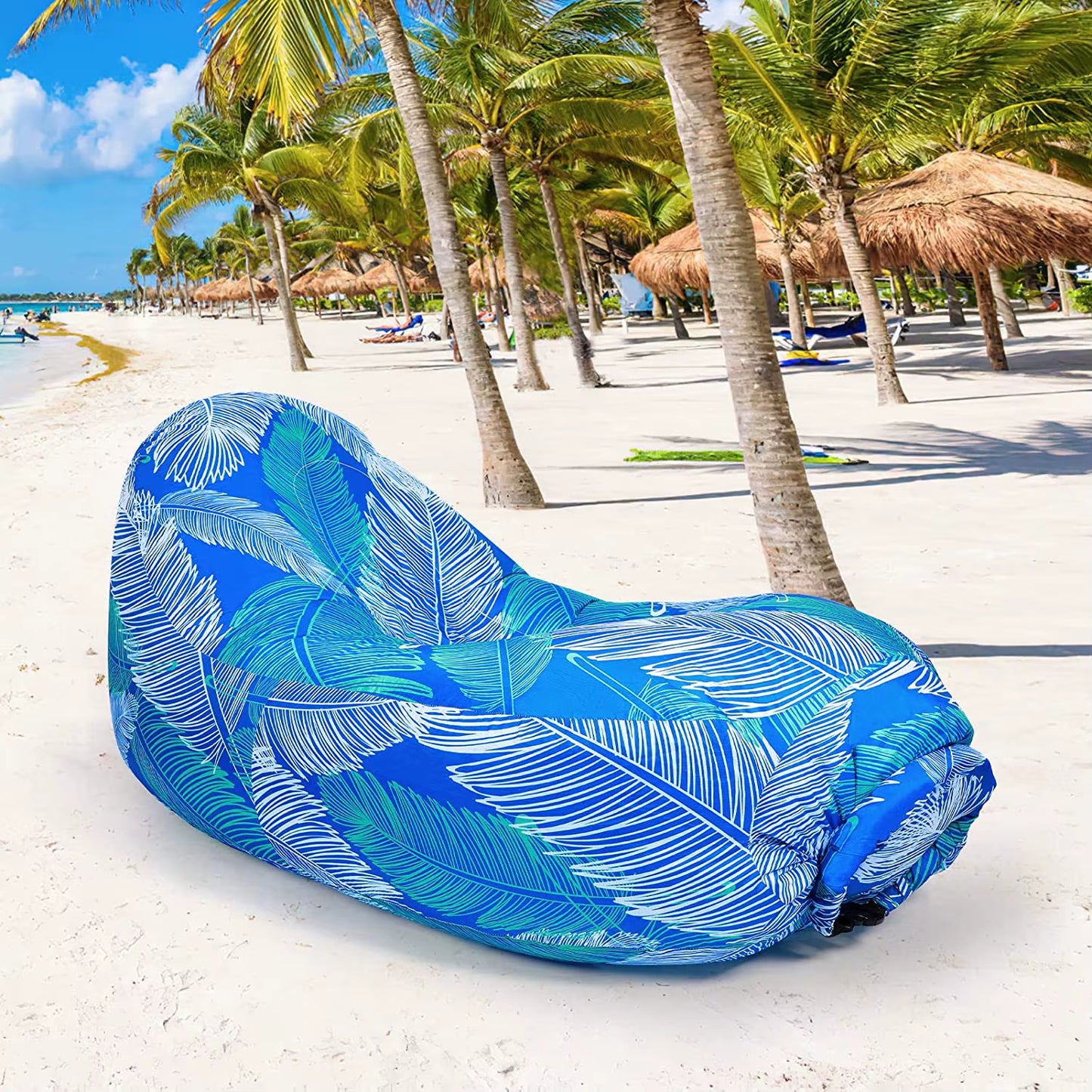 🌴 Relax Anywhere with Your Portable Inflatable Lounger
