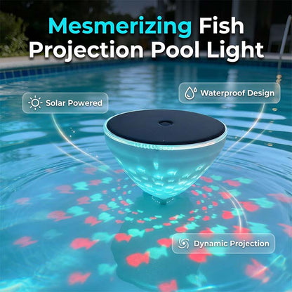 🐟Solar Floating Pool Light with Fish Projection