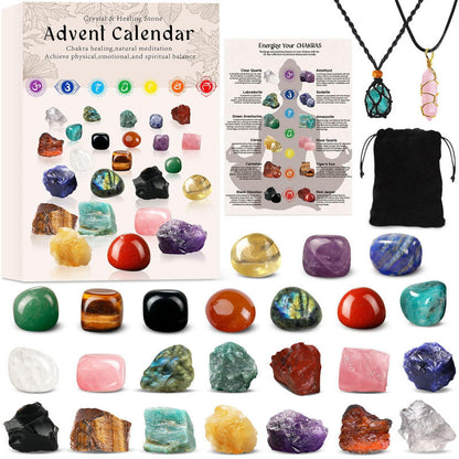 🔥Christmas Sale🎁Enchanted Countdown — 24-Day Crystal Healing Advent Calendar