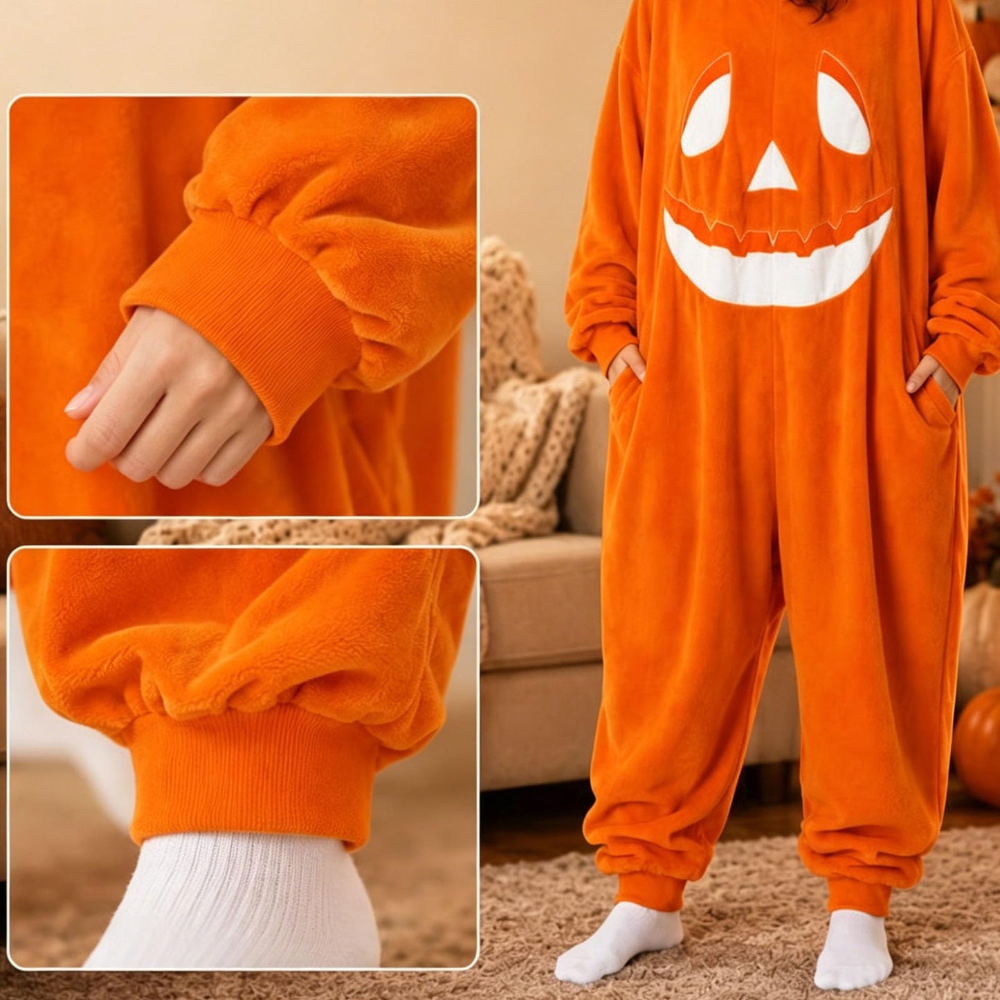 🎃 Pumpkin Lantern Halloween Costume