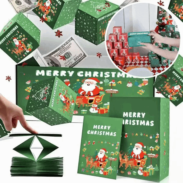 🎄 Green Elk Santa Claus