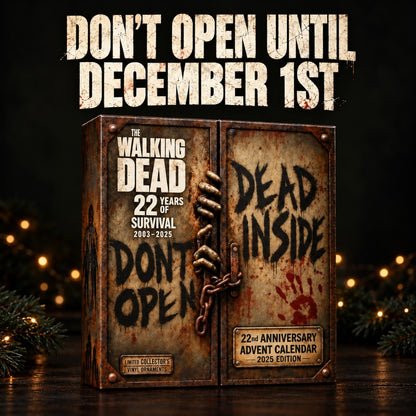🔥Christmas Sale🎁The Walking Dead 22 Years of Survival Advent Calendar