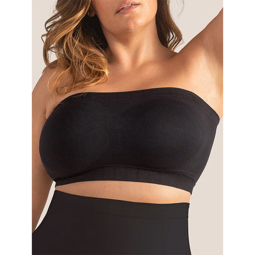 ✨ Convertible Strapless Bandeau Bra with Wireless Comfort, Anti-Slip Grip 👍Suitable for All Body Types