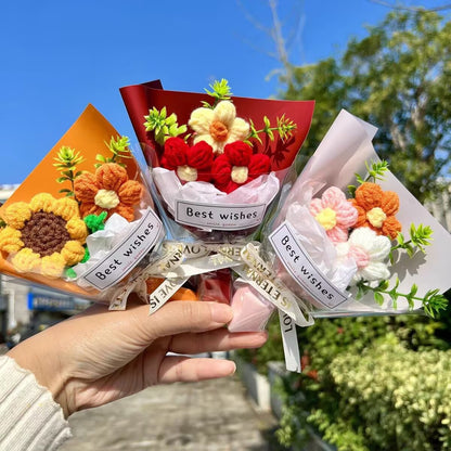 💐Handmade crochet bouquet that never fades 🌸