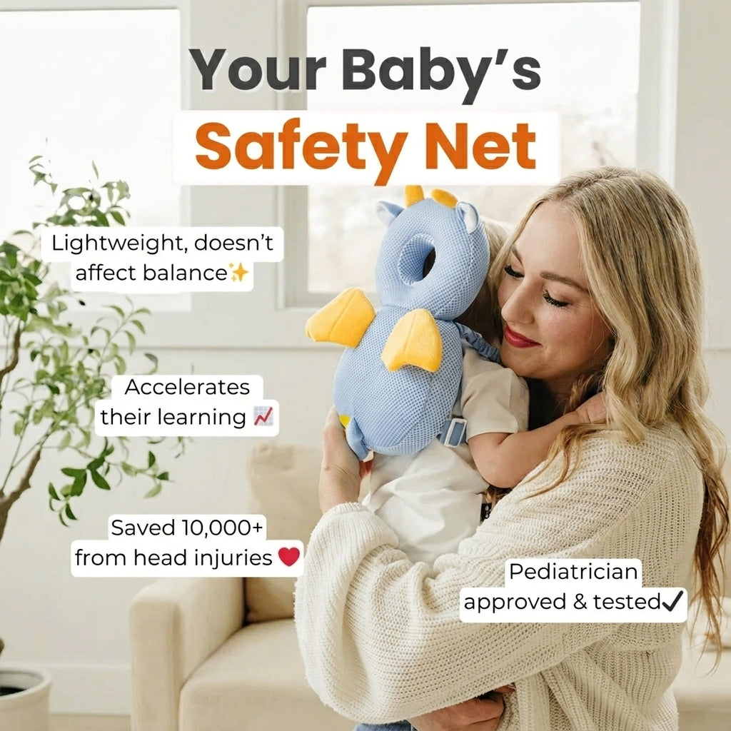 👶 VALORS™  Baby Head Protector