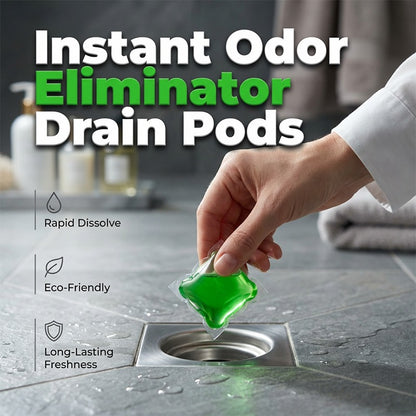 🏠💧Drain Deodorizer Pods – Bio‑enzyme formula neutralizes smells at the source. Instant fresh scent, no harsh chemicals. Say goodbye to embarrassing odours. 🚰✅