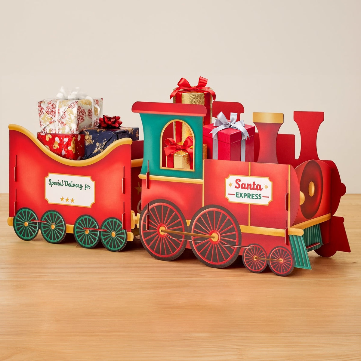 🔥Christmas Sale🎁Santa's Christmas Presents Train Gift Box — Spark Instant Holiday Wonder and Unforgettable Joy