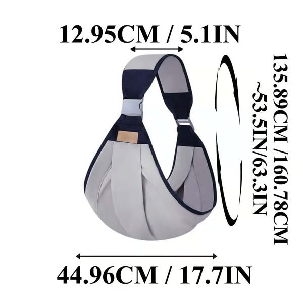 🔥 50% OFF!!!Lightweight Baby Carrier – Breathable, Supportive & Hands-Free