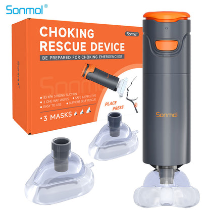 Automatic Anti-Choking Rescue Device – Portable Airway Emergency Aid for Adults & Kids