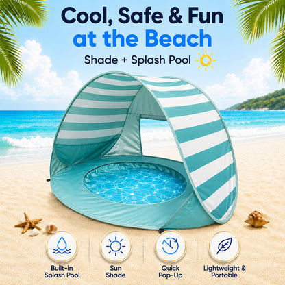 👶🏖️ VALORS™ POP-UP BABY BEACH TENT