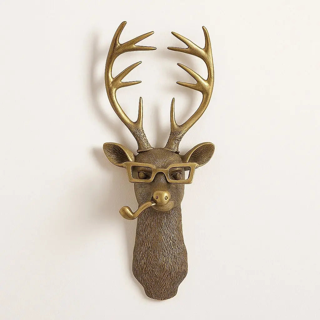 🔥Christmas Sale🎁Eric + Eloise Animal Wall-Mounted Decor Collection ：A Captivating Animal Wall Decor Collection 🦌🐻🦊