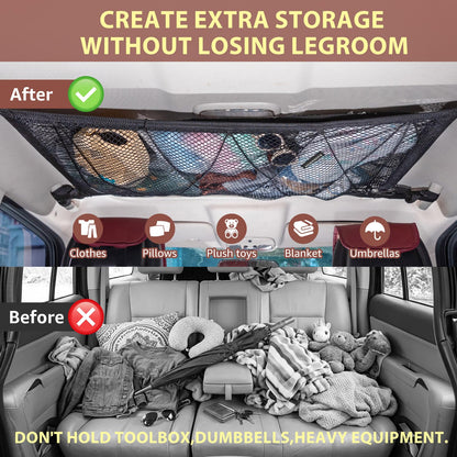 🚘Car Ceiling Cargo Net