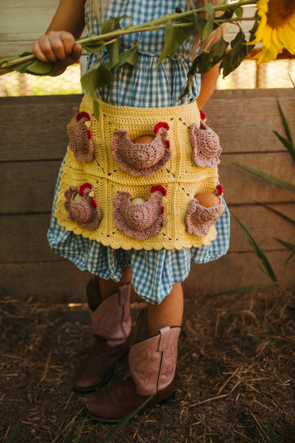 🐔Mother Hen Egg Apron Pattern