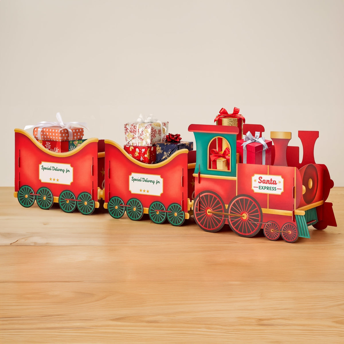 🔥Christmas Sale🎁Santa's Christmas Presents Train Gift Box — Spark Instant Holiday Wonder and Unforgettable Joy