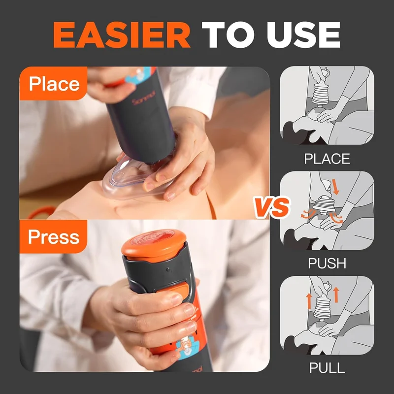Automatic Anti-Choking Rescue Device – Portable Airway Emergency Aid for Adults & Kids