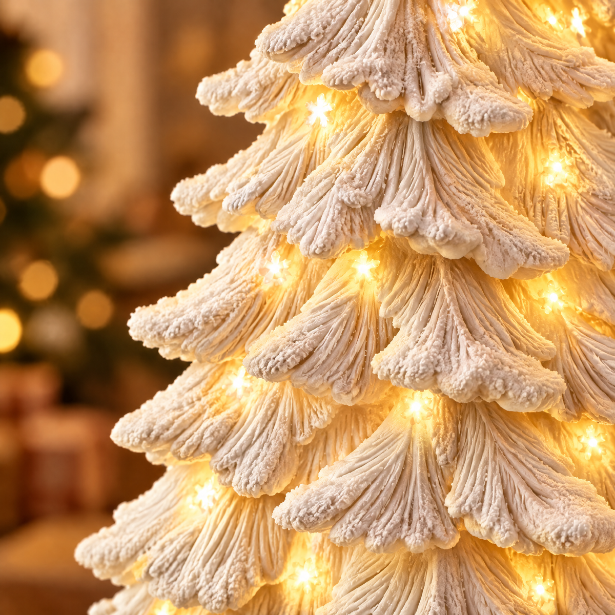 🔥Christmas Sale🎁Nordic Christmas Village LED Winter Christmas Tree Light