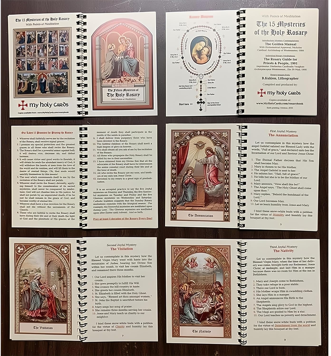 ✝️Pocket Size Rosary Meditation Book✝️The Rosary The Prayer That Saved My Life