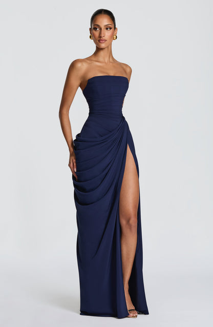 Cyra Maxi Dress - Lemon