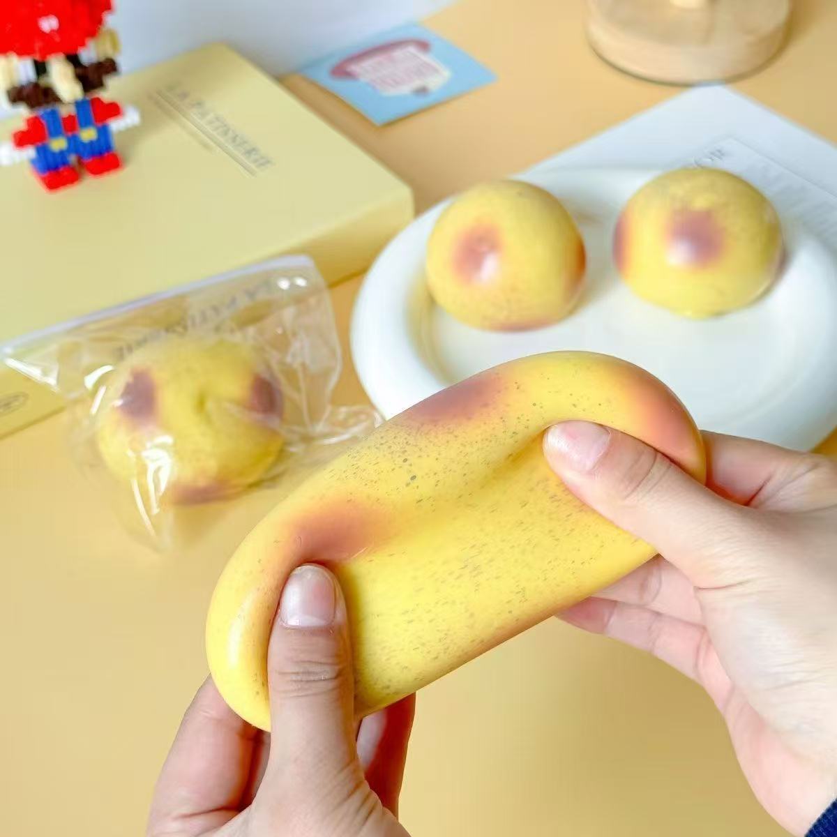 🥔The Original Potato Splat ! - Premium Slow-Rising Stress Relief Squishy Toy