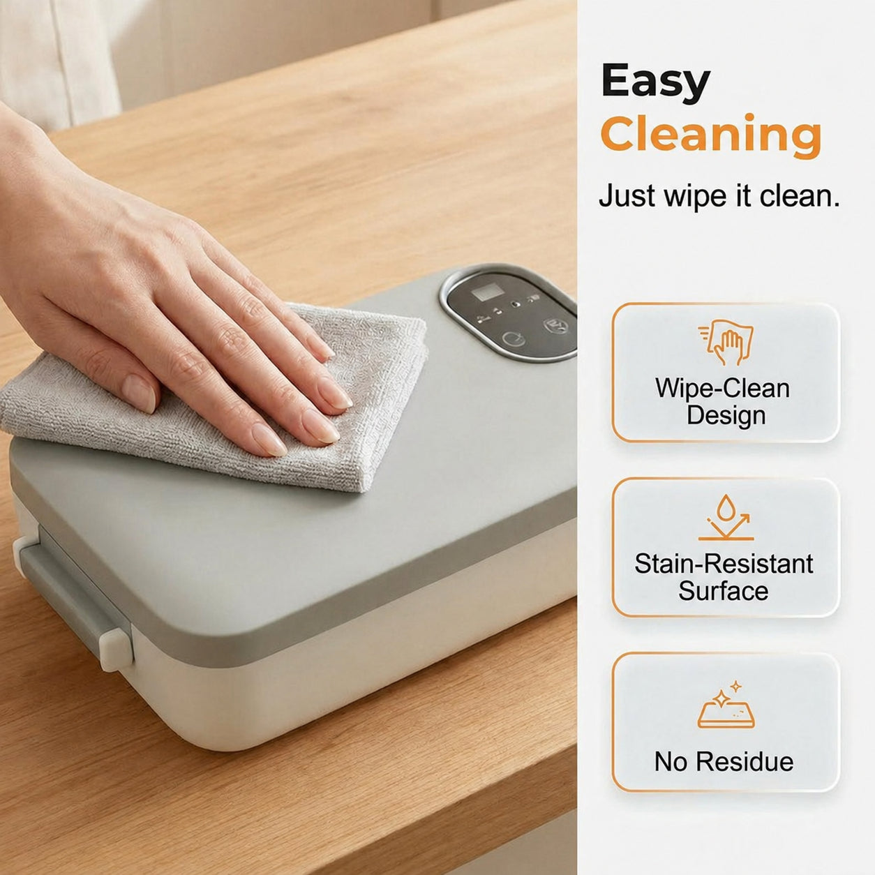 🎀RECHARGEABLE🍱⚡ Portable electric lunch box with self-heating 🔋🌡️