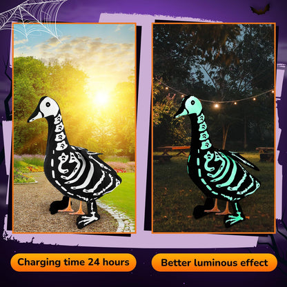 Skeleton Porch Goose Halloween Outfit