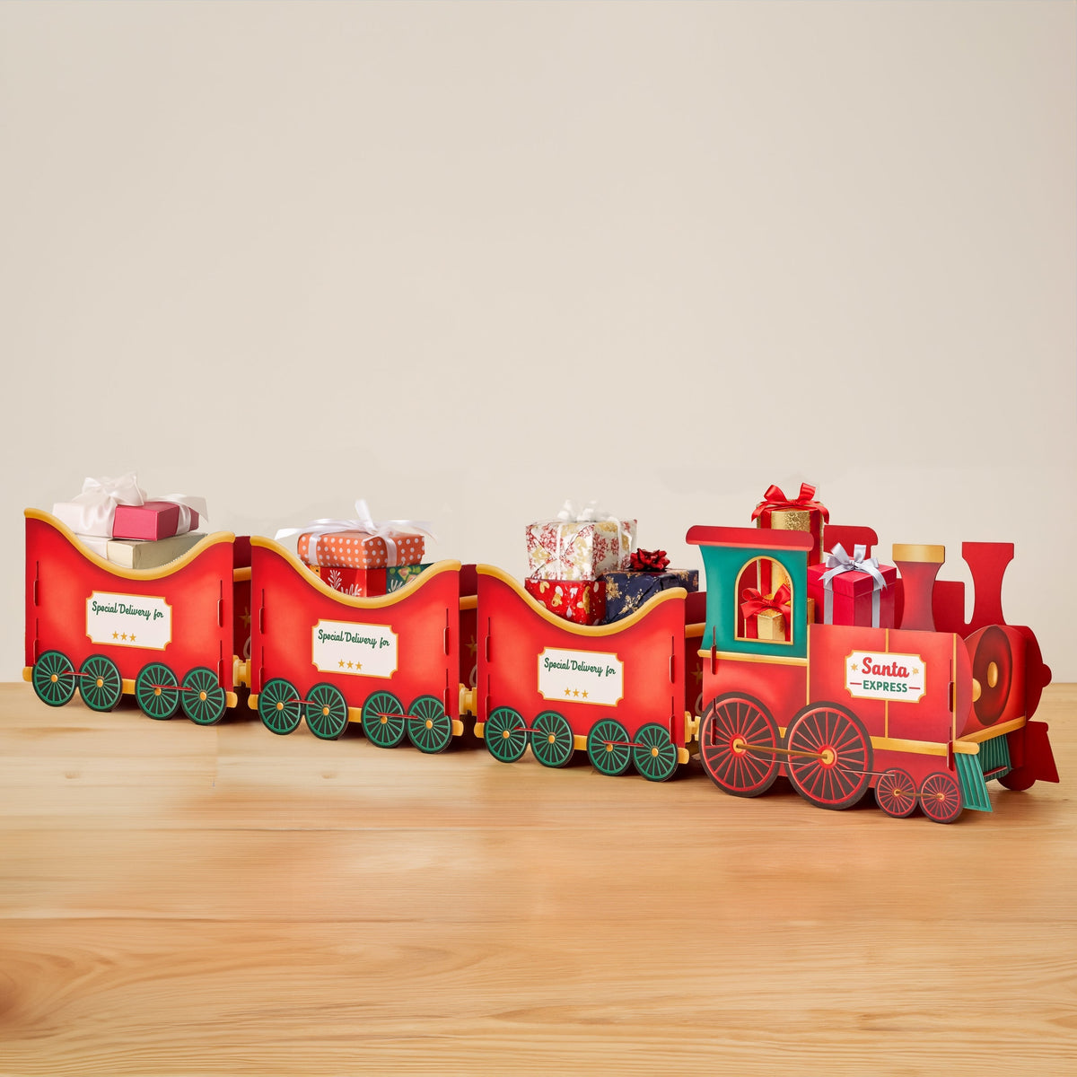 🔥Christmas Sale🎁Santa's Christmas Presents Train Gift Box — Spark Instant Holiday Wonder and Unforgettable Joy