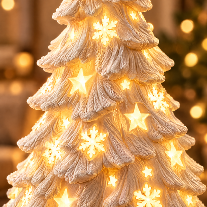 🔥Christmas Sale🎁Nordic Christmas Village LED Winter Christmas Tree Light