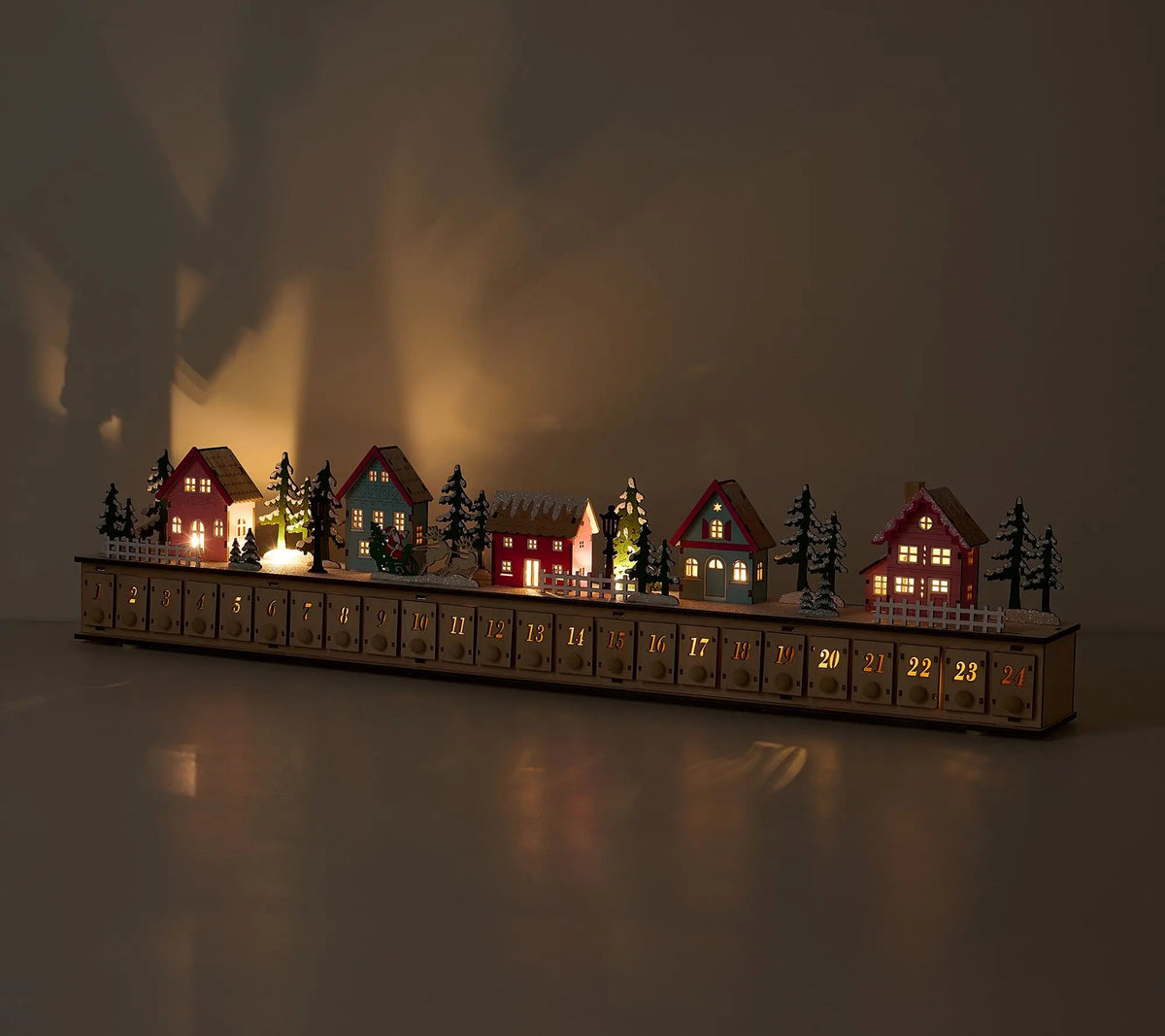 🔥Christmas Sale🎁Home Reflections Christmas Village Advent Calendar