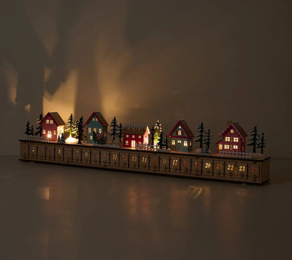 🔥Christmas Sale🎁Home Reflections Christmas Village Advent Calendar