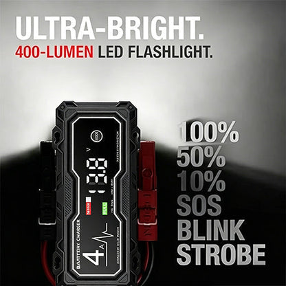 💥Boost X 4250A Car Jump Starter — Suitable for 10.0L Gasoline & 8.0L Diesel Engines