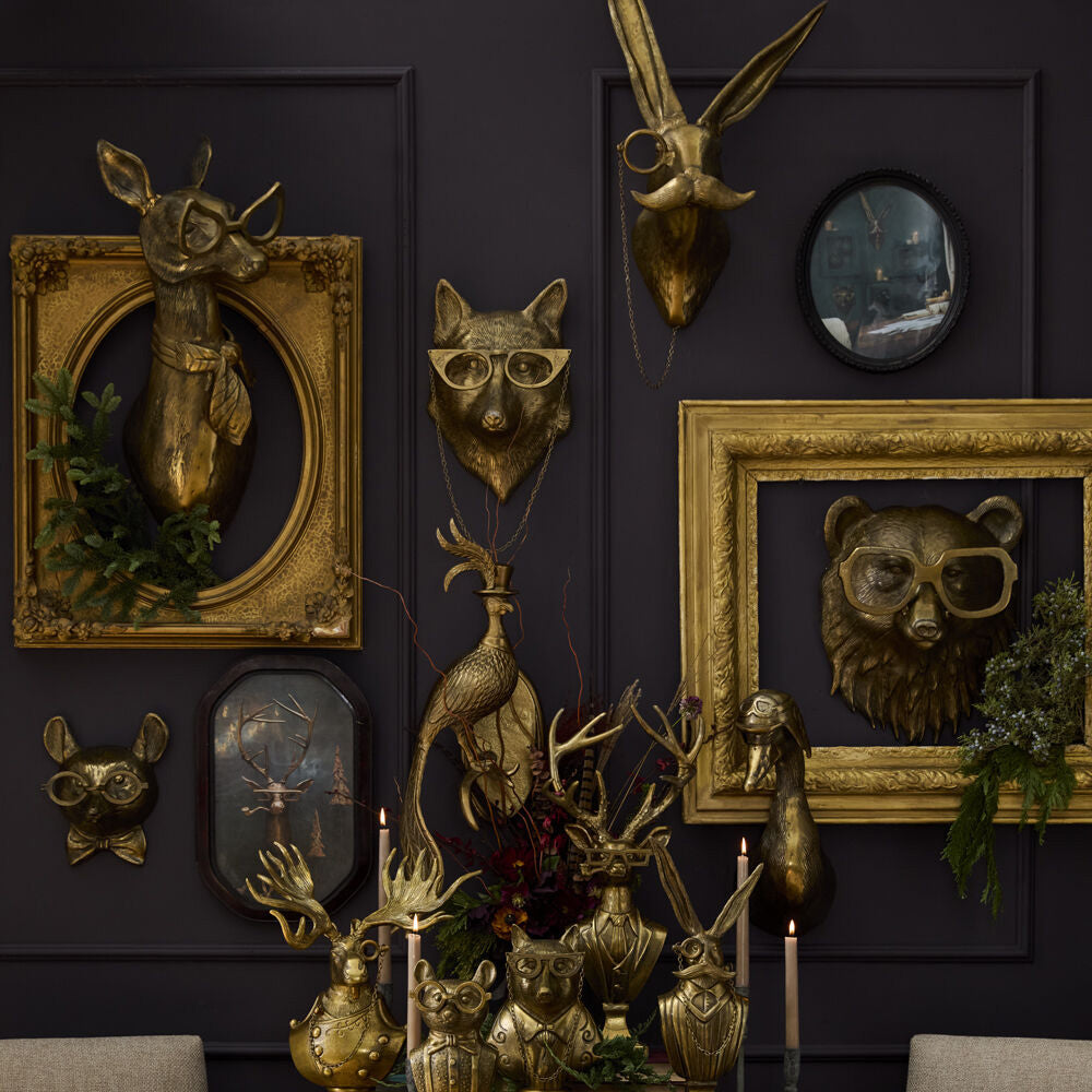 🔥Christmas Sale🎁Eric + Eloise Animal Wall-Mounted Decor Collection ：A Captivating Animal Wall Decor Collection 🦌🐻🦊