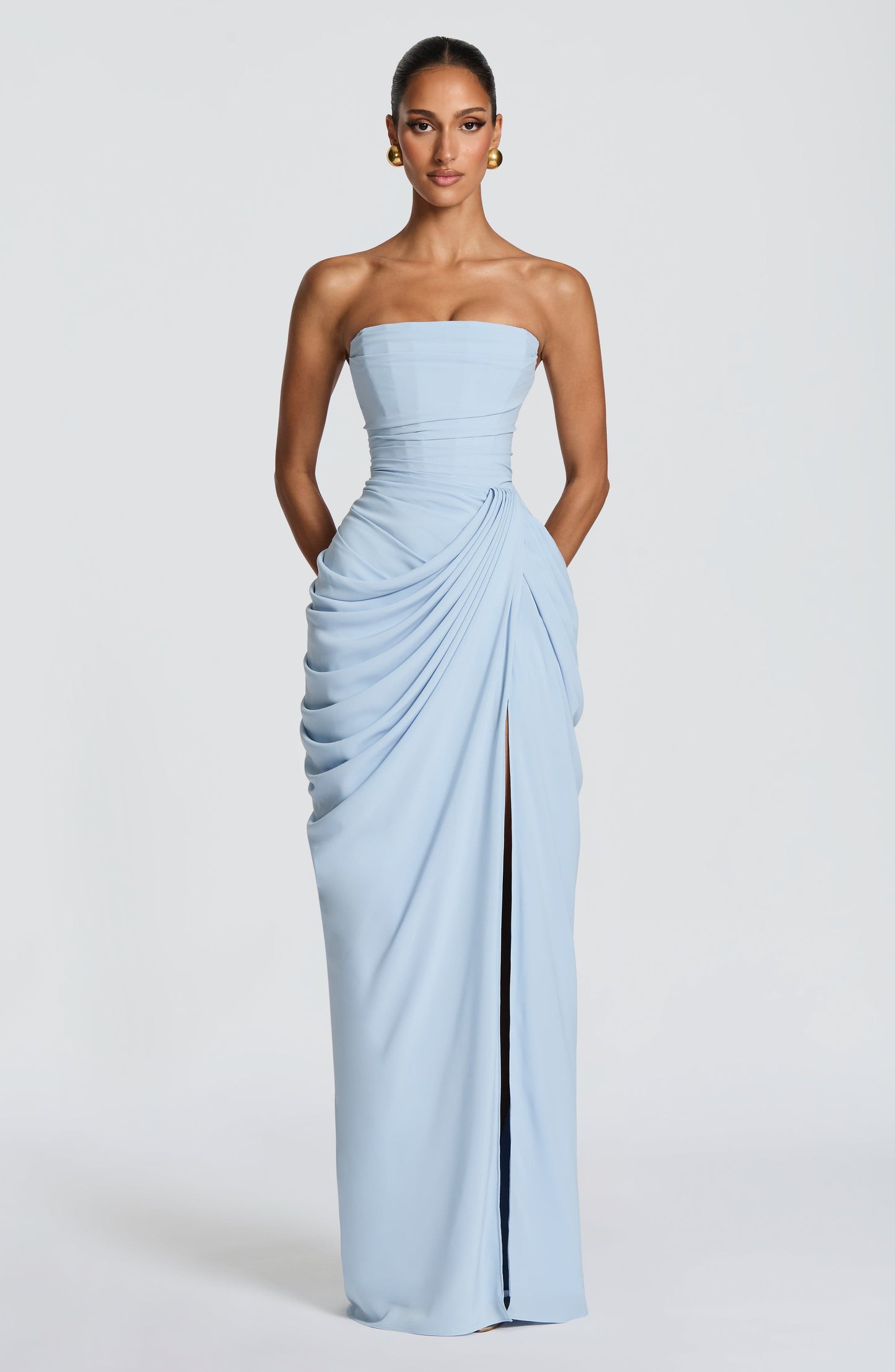 Cyra Maxi Dress - Lemon